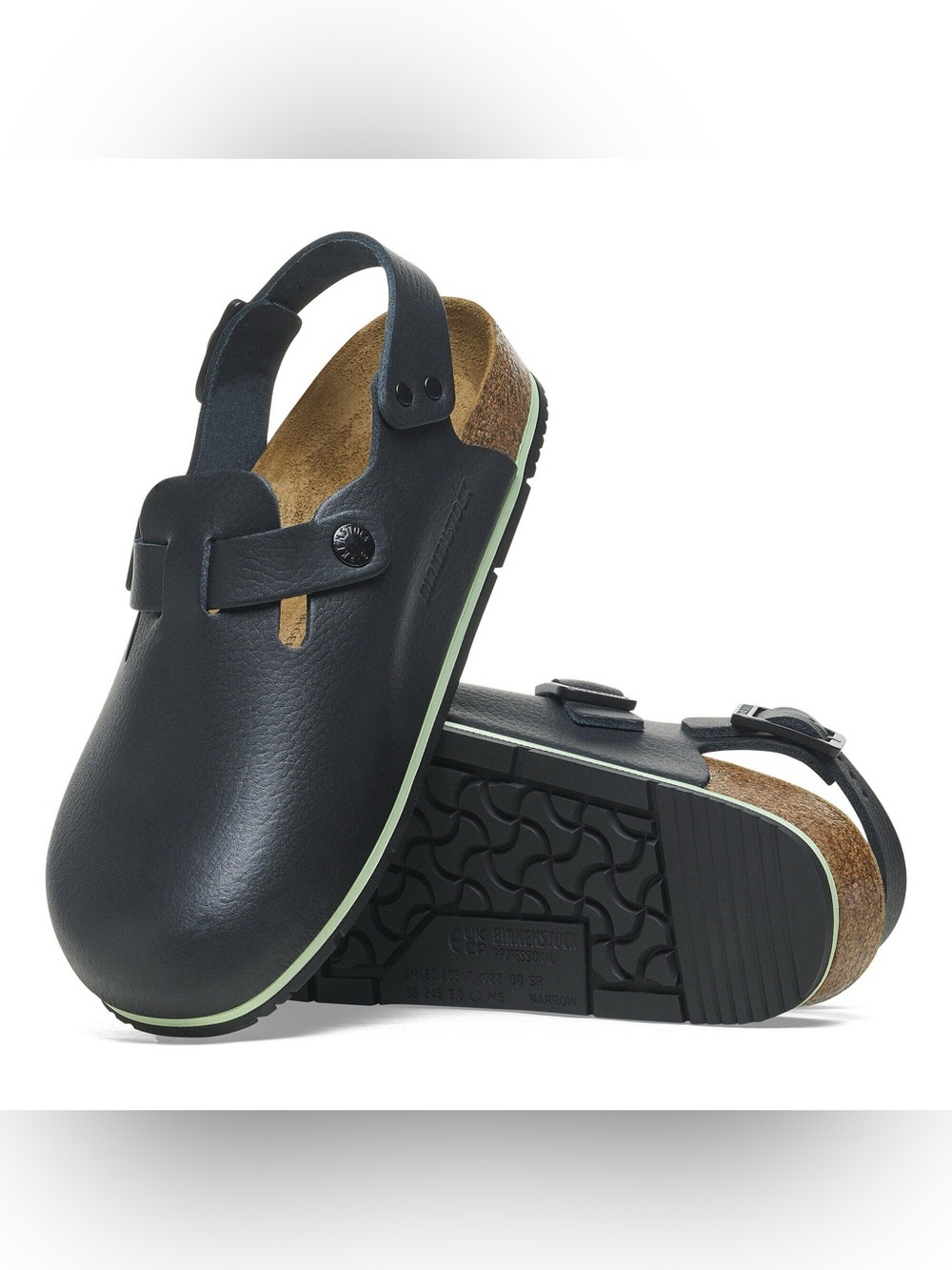 Birkenstock Tokio Pro Natural Coated Leather